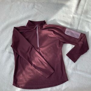 Sierra Designs tech pullover in aubergine